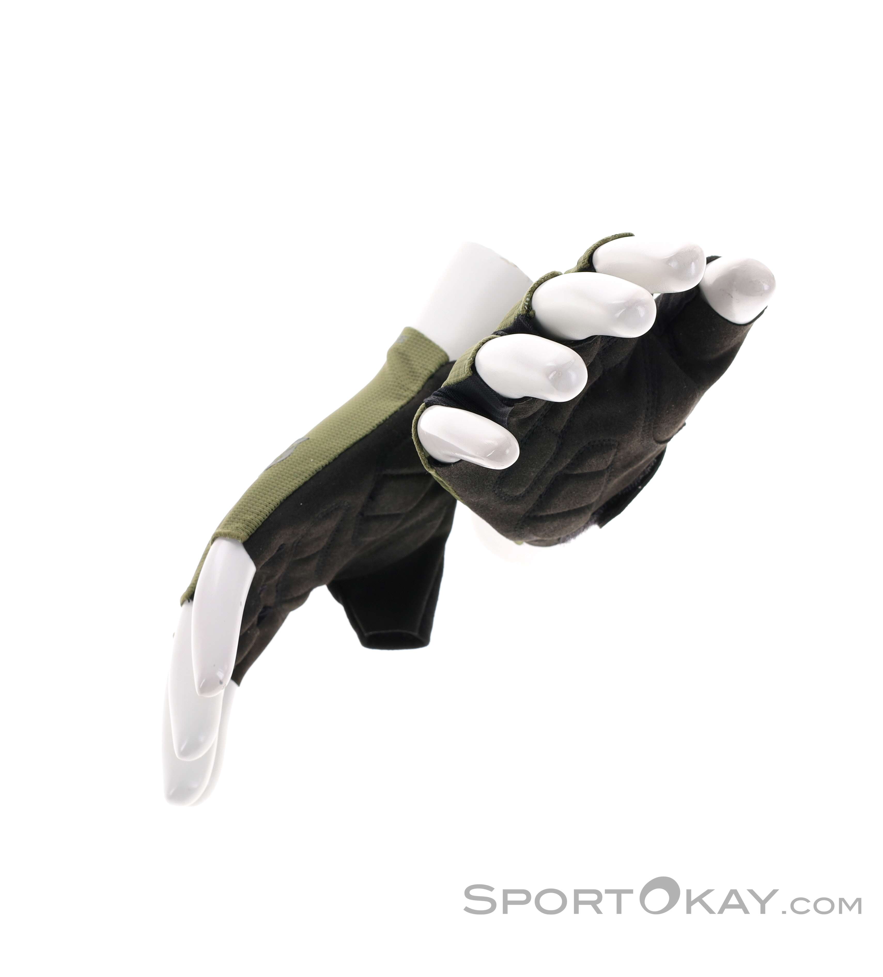 Gants De Vélo Courts Scott Perform 2023 - Paume En Gel, Rembourrage, Taille XXS à XXL, Noir/Argenté - 8