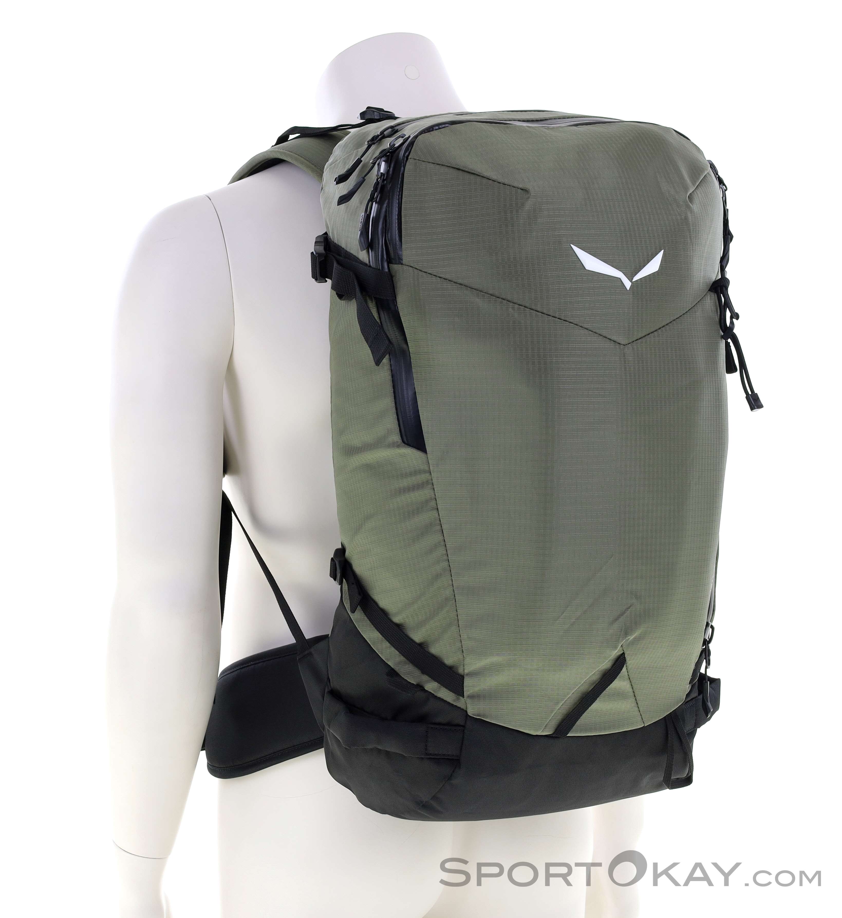 Salewa Winter Mate 30l Backpack, Salewa, Olive-Dark Green, , Male,Female,Unisex, 0032-11290, 5638367356, 4053866830454, N1-01.jpg