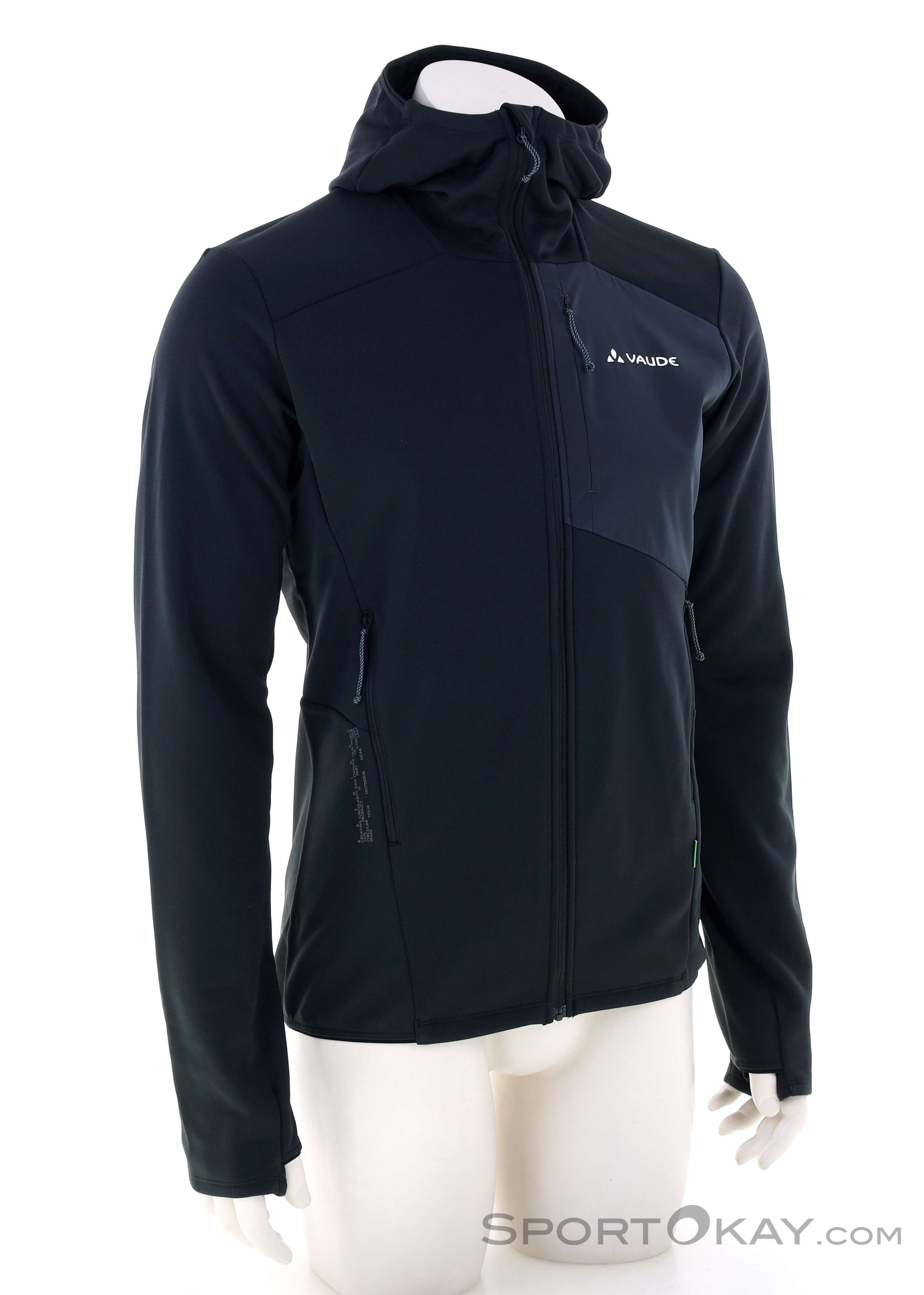 VAUDE Veste Polaire Monviso pour Homme, Baltic Sea., XXL VAUDE Veste Polaire Monviso pour Homme, Baltic Sea., XXL