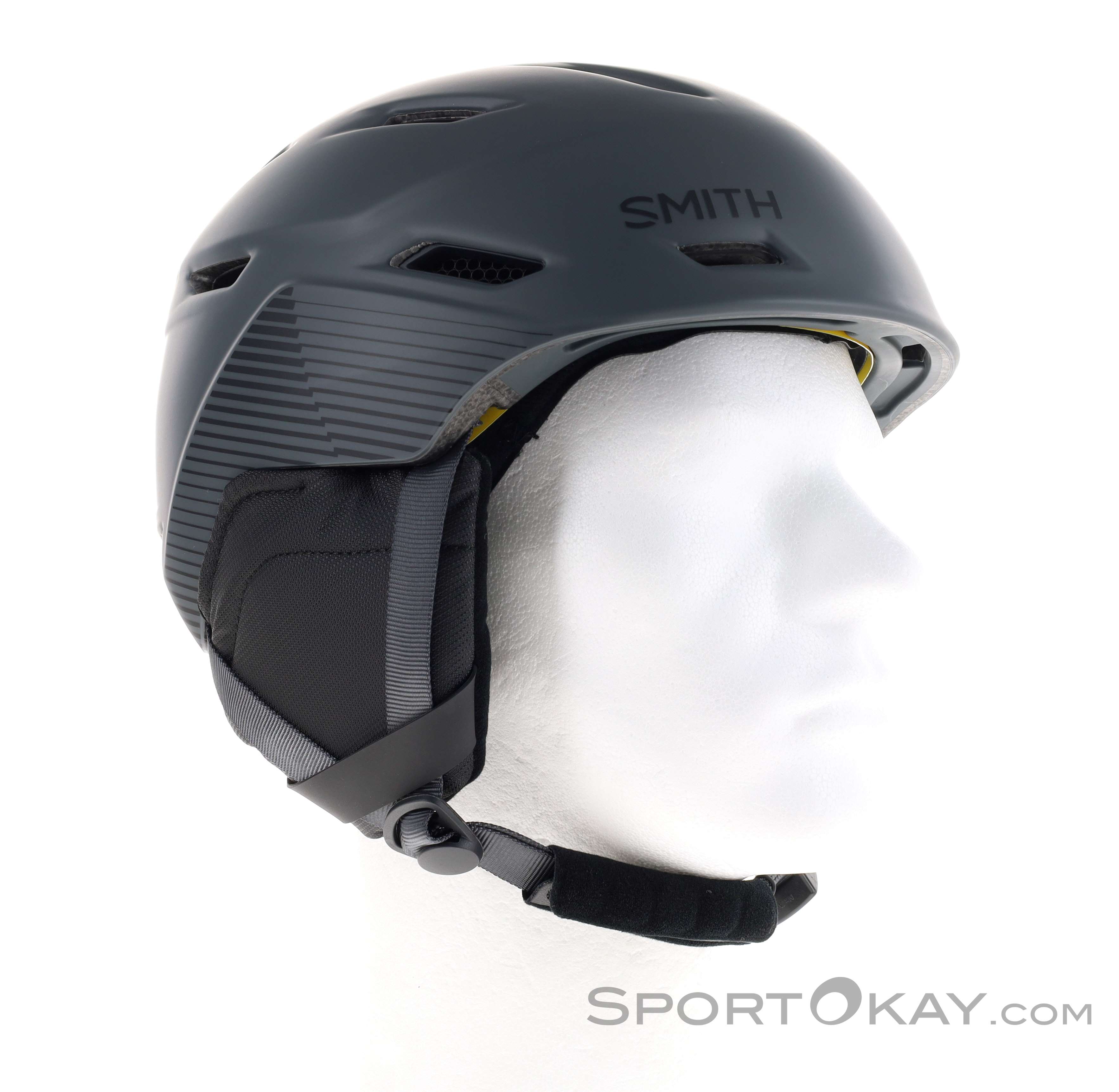 Smith Mission Mips Skihelm, Smith, Dunkel-Grau, , Herren,Damen,Unisex, 0058-10177, 5638380386, 197737005320, N1-01.jpg