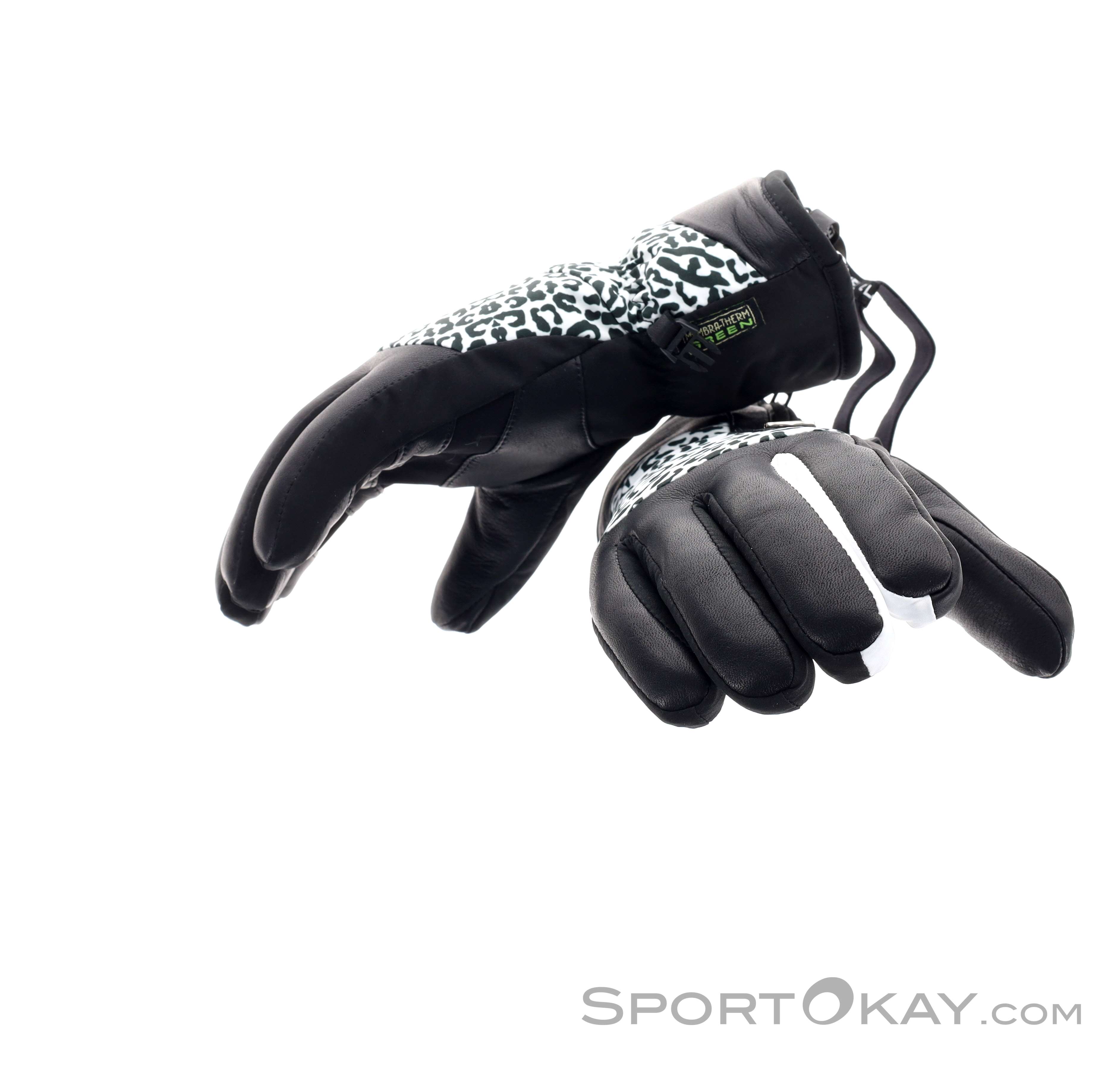 Donfri Guanti Touchscreen Invernali Da Donna, Morbidi E Caldi Per Corsa, Ciclismo E Guida, Taglia L, Nero - 2