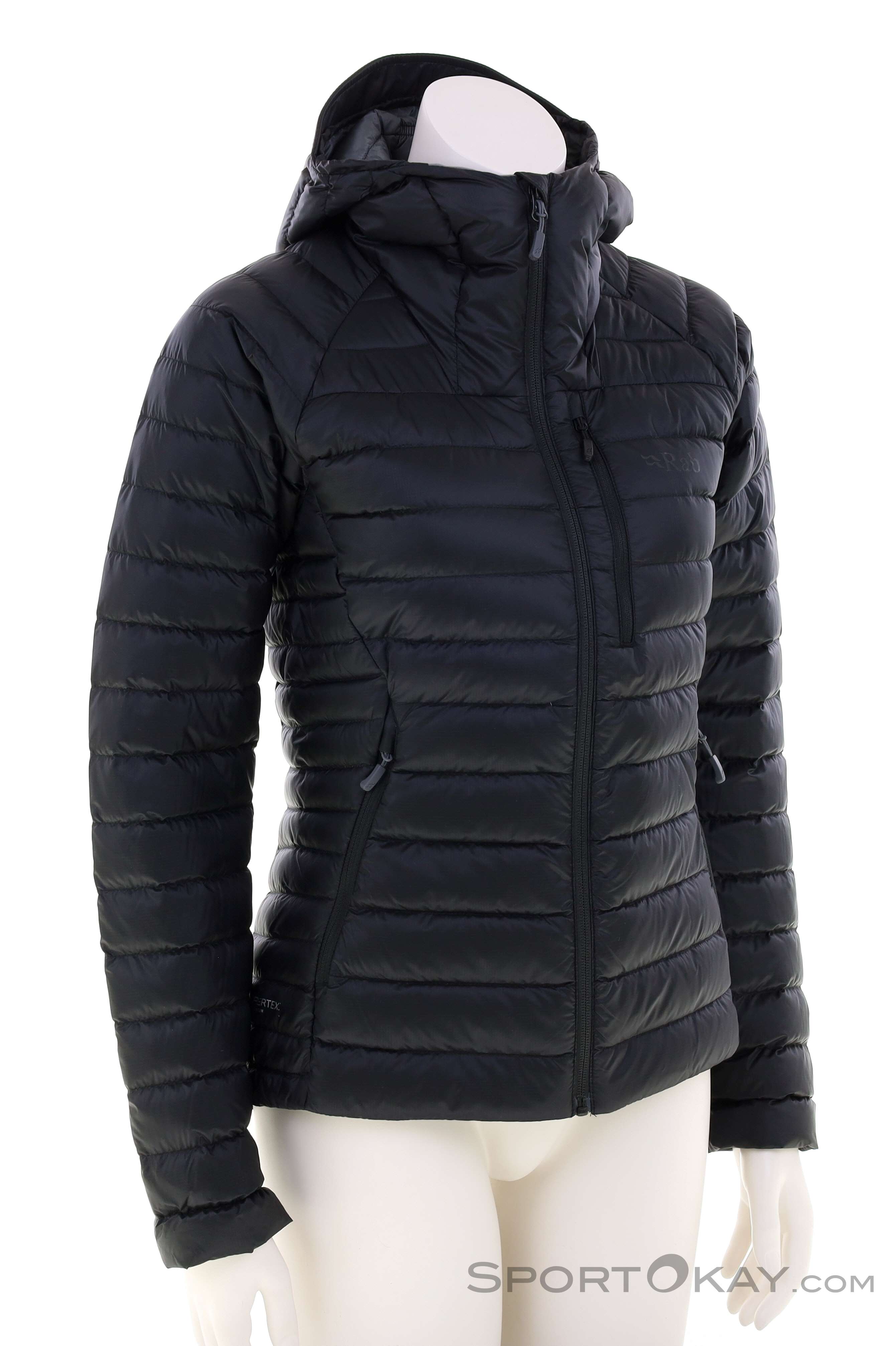 Rab Microlight Alpine Damen Outdoorjacke, Rab, Dunkel-Grau, , Damen, 0474-10056, 5638382928, 5059913187792, N1-01.jpg