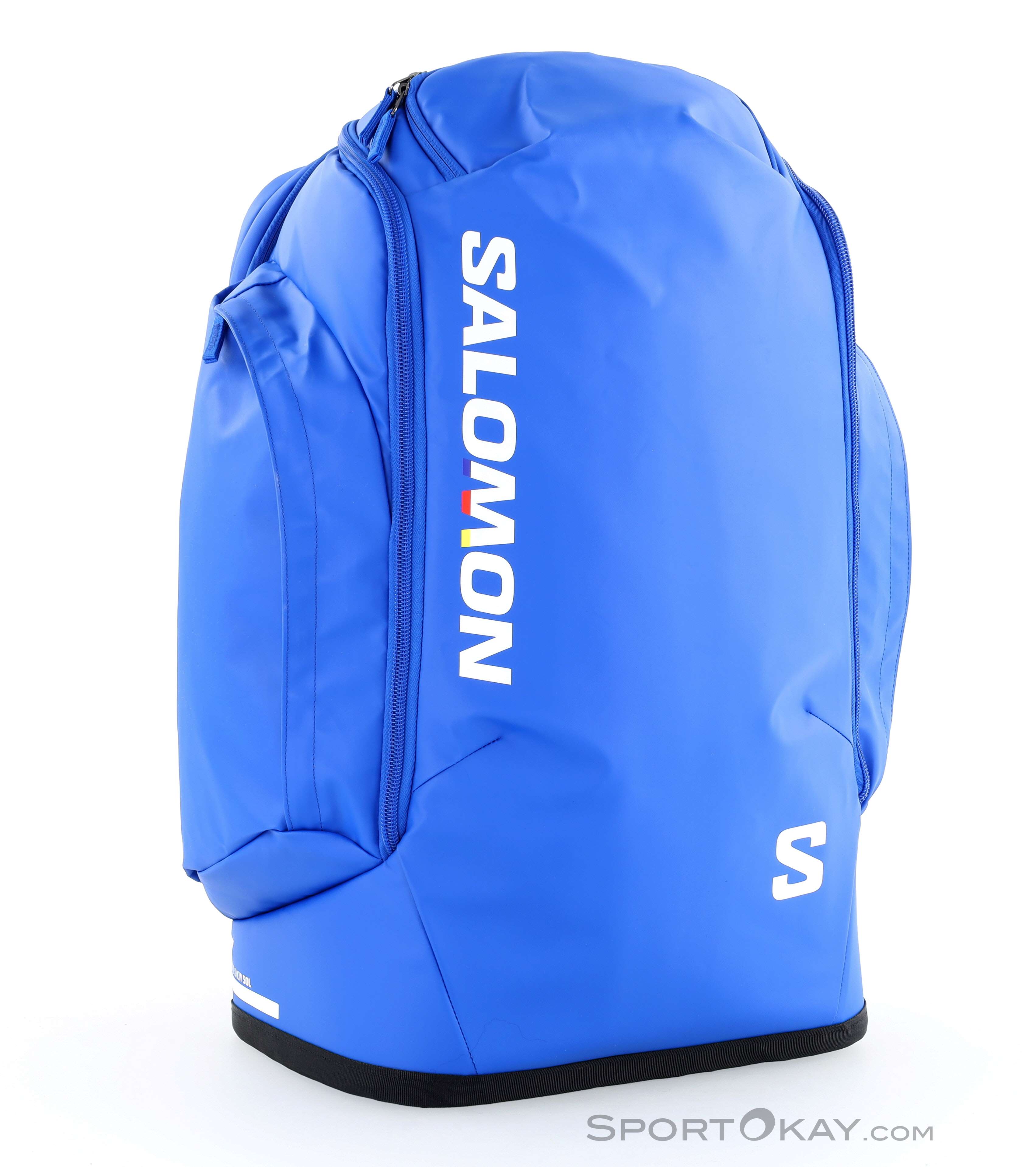 salomon connect 2 pair wheelie ski bag Original Gearbag Unisex Bag, Simple Usage, Enhanced Durability, and Easy Access, Blue, One Size : Sports & Outdoors this trolley offers maximum comfort Salomon Go to Snow 50l