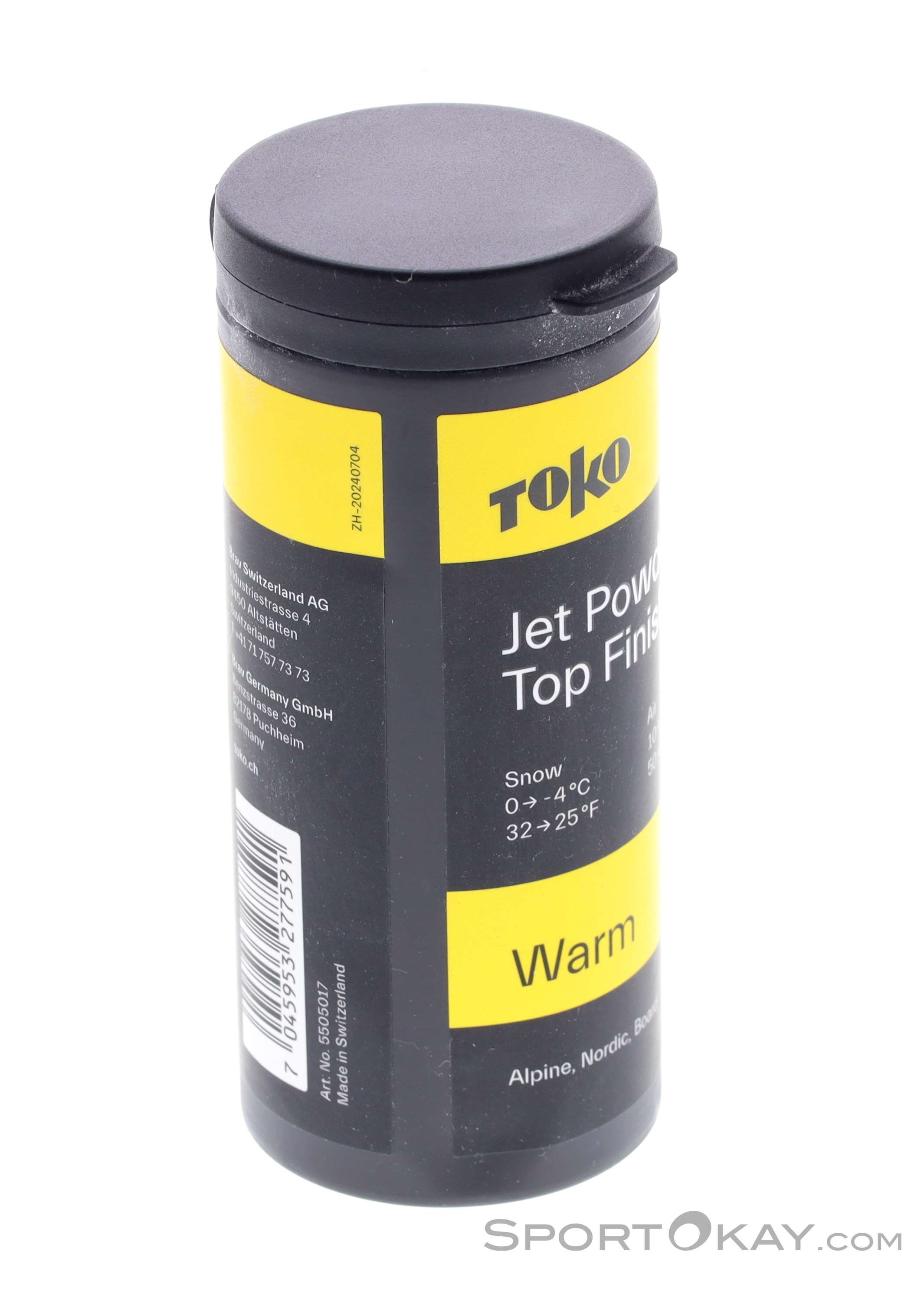 Toko Jet Powder Top Finish Warm Repair Powder - Wax - Ski Care 