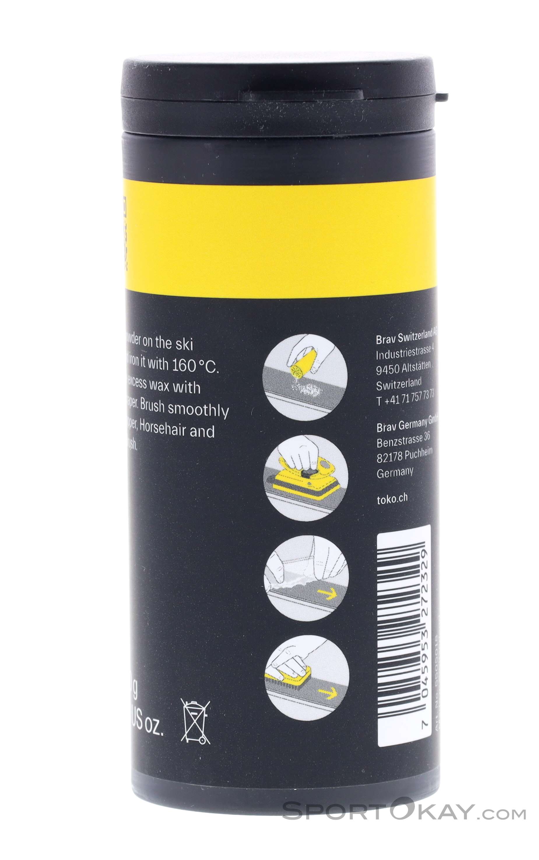 Toko Jet Powder Top Finish Mid Repair Powder - Wax - Ski Care