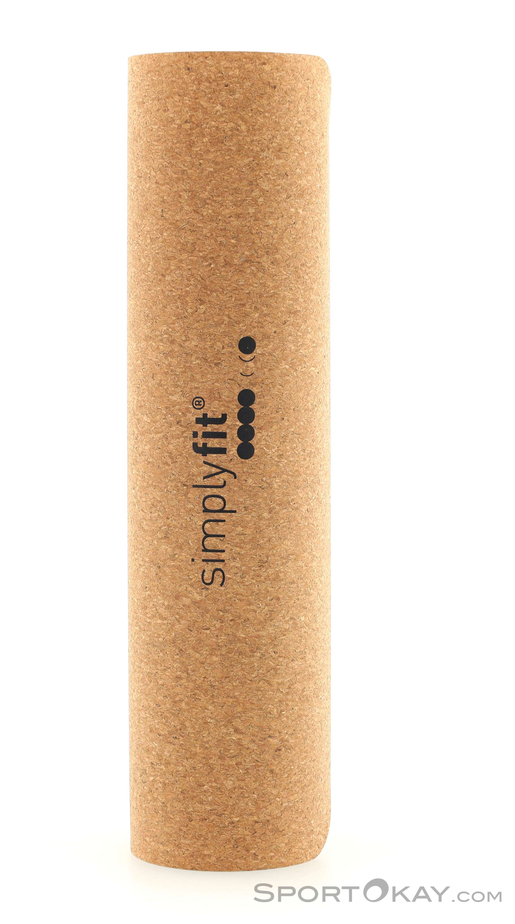 Simplyfit Matte Kork Yogamatte, Simplyfit, Braun, , , 0276-10023, 5638387697, 0, N1-01.jpg