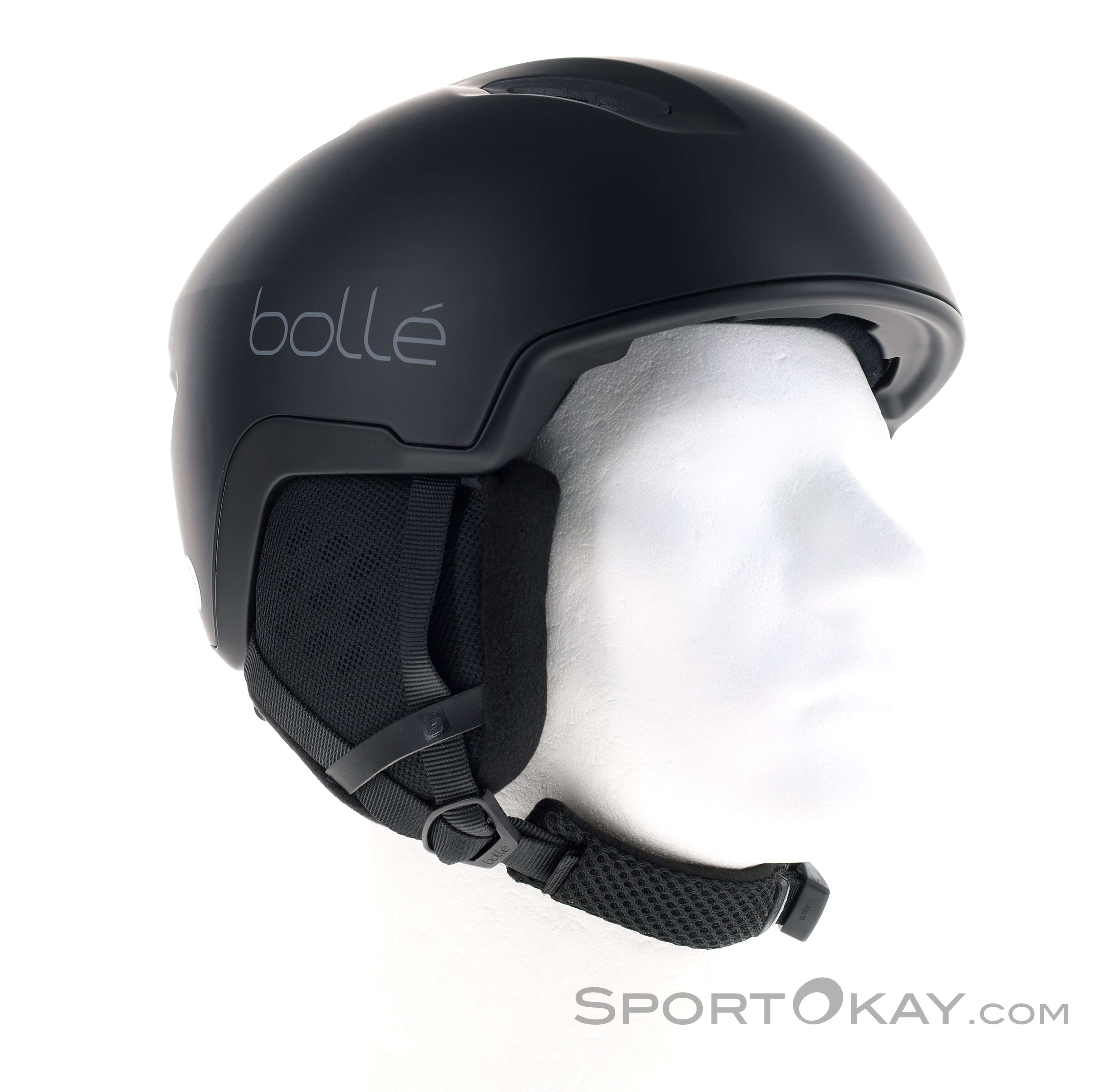 lé Might Visor Skihelm met vizier | Matte White| Brown Gun Cat.2