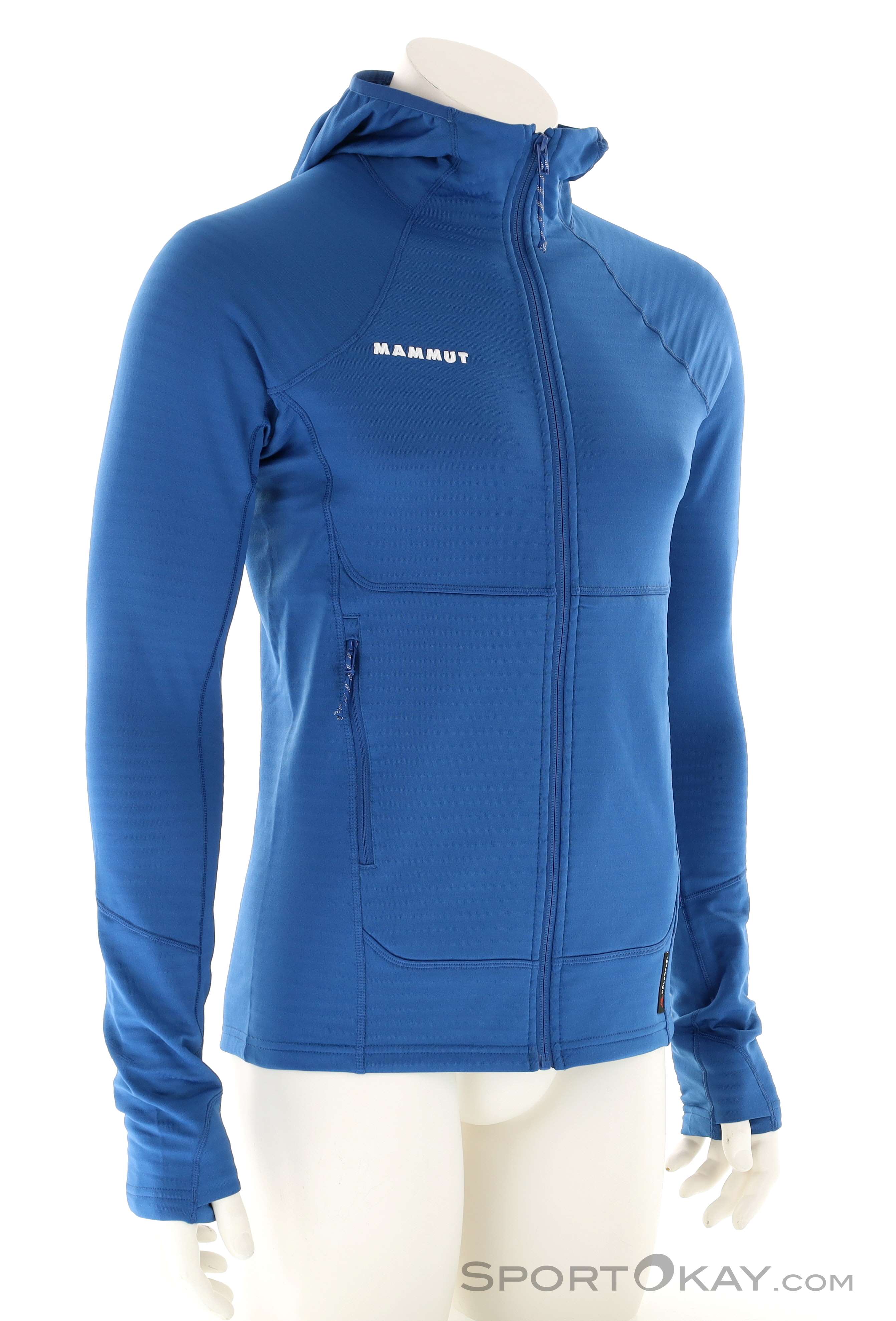Mammut Taiss ML Hooded Herren Fleecejacke, Mammut, Blau, , Herren, 0014-12169, 5638395462, 7619876921796, N1-01.jpg