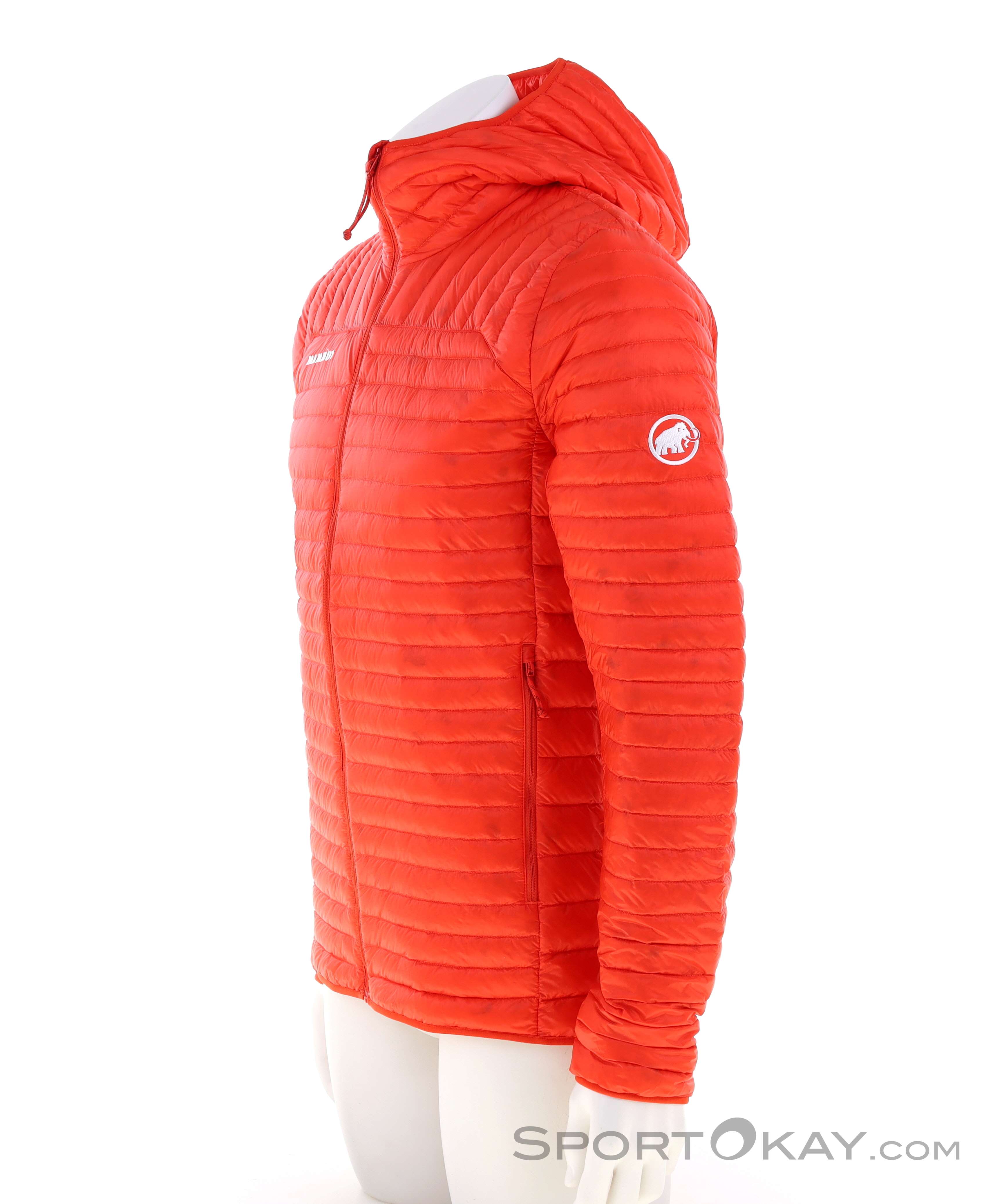 Mammut Broad Peak Light IN Hooded Jacket Men Mammut Red Donsjassen