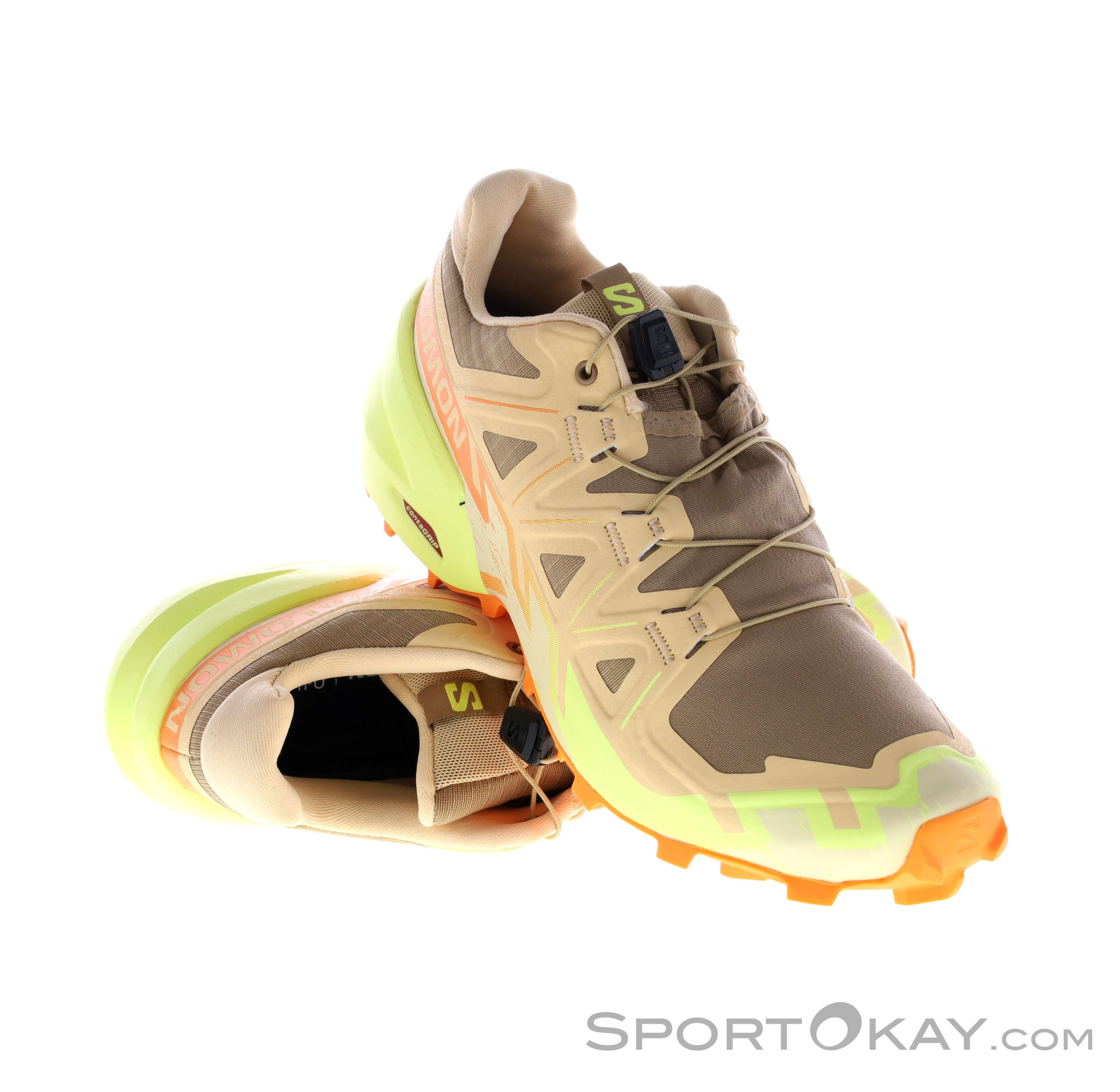 Salomon Speedcross 6 Damen Traillaufschuhe, Salomon, Gelb, , Damen, 0018-11982, 5638406255, 198720264410, N1-01.jpg