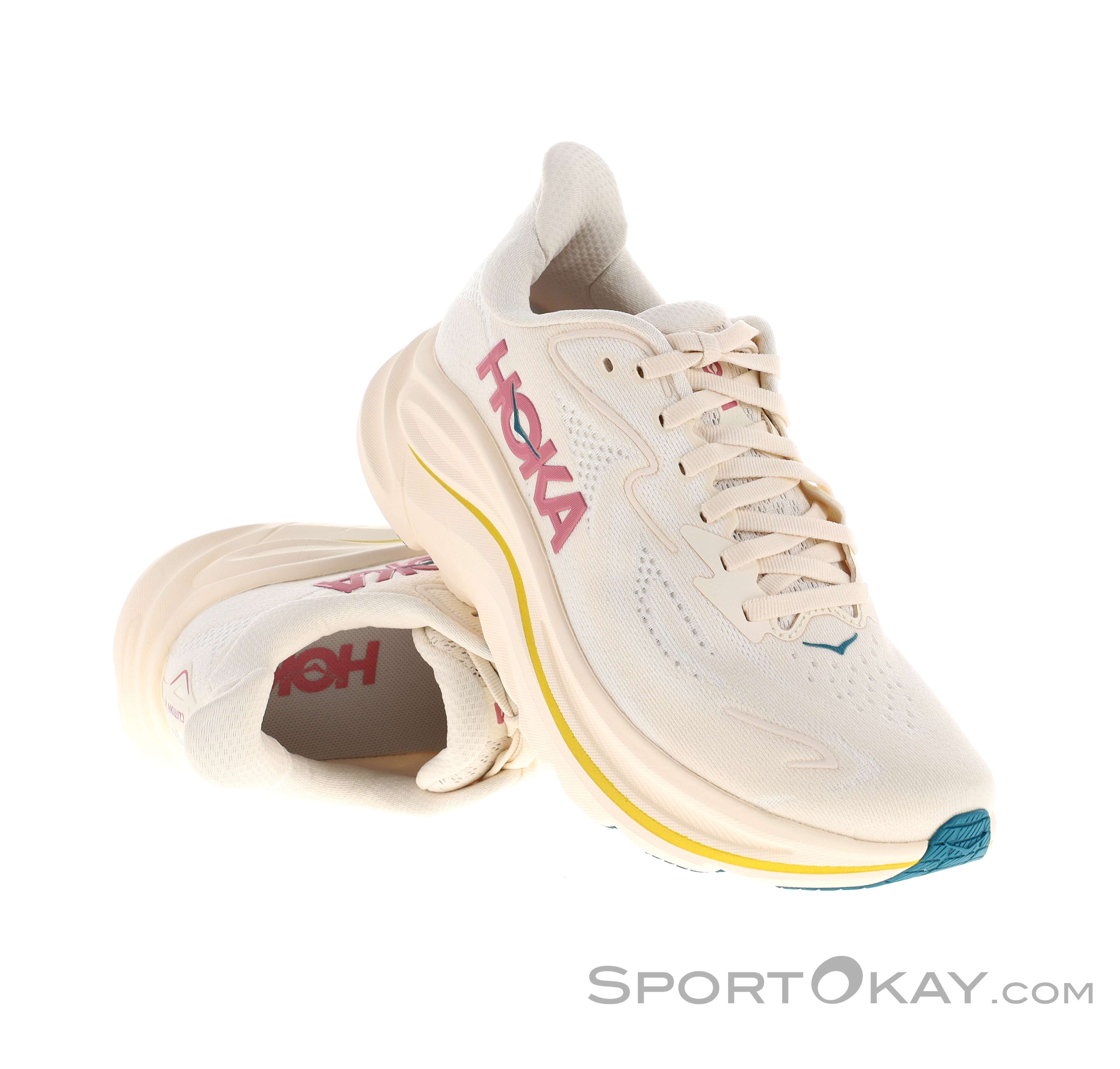 Hoka Clifton 10 Damen Laufschuhe, Hoka, Beige, , Damen, 0324-10127, 5638409216, 198605493690, N1-01.jpg