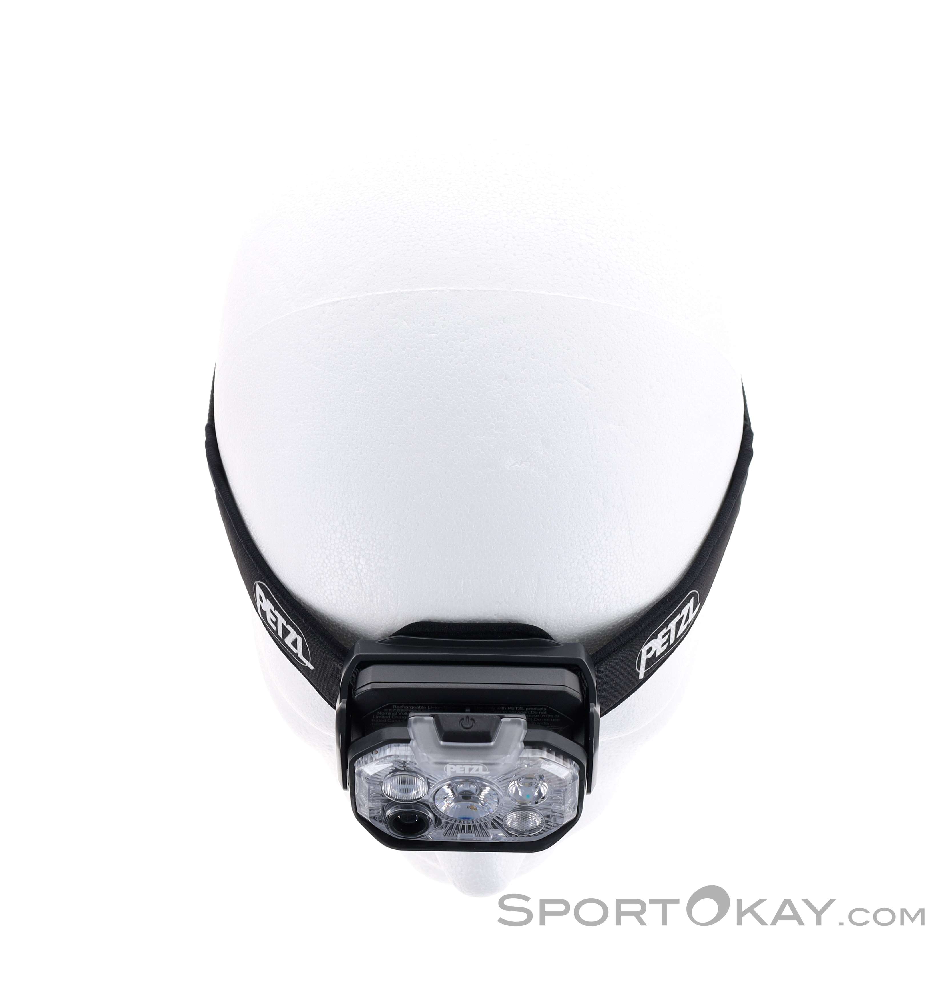 PETZL Swift RL Lampe Frontale Rechargeable 1200 Lumens – Ultra-légère 92g – Éclairage Réactif Automatique – Idéale Pour Trail, Alpinisme, Ski – Noir