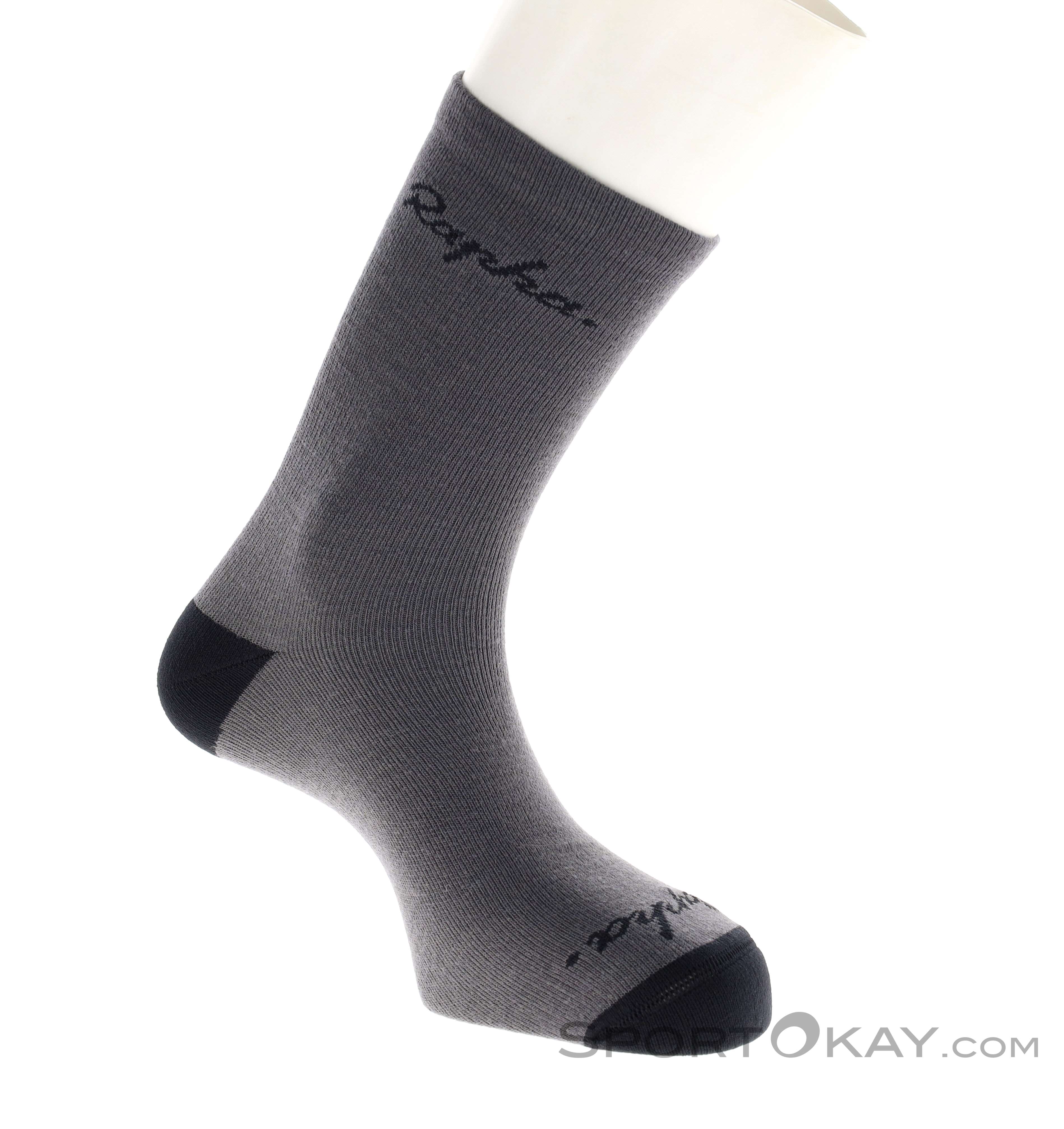 Chaussettes De Cyclisme RAPHA - Grandes Tailles Gris/Noir - Lot De 2 - Neuves Sans Boîte