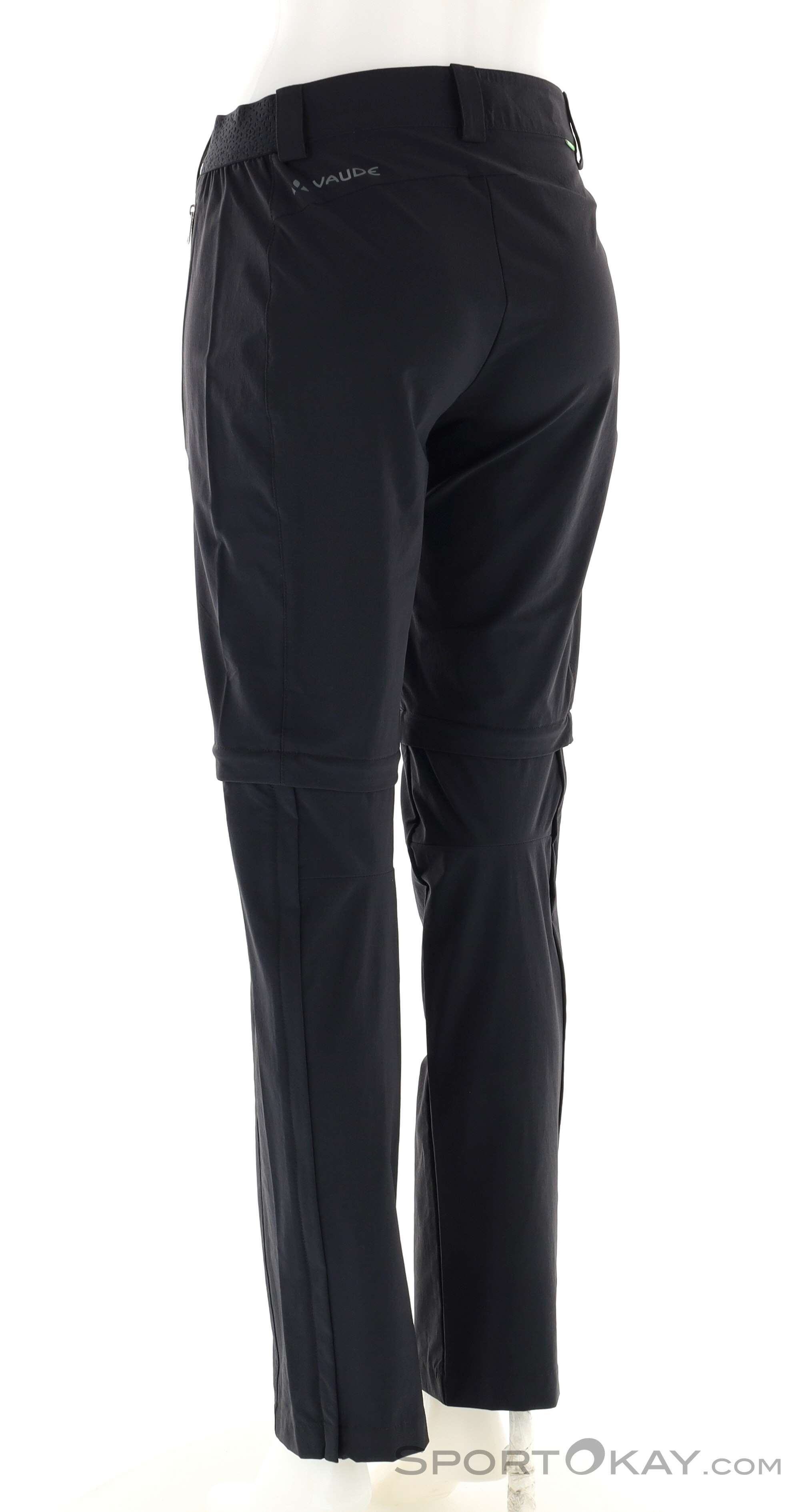 Vaude Me Farley Stretch Pants III Black Pantalons de randonnée