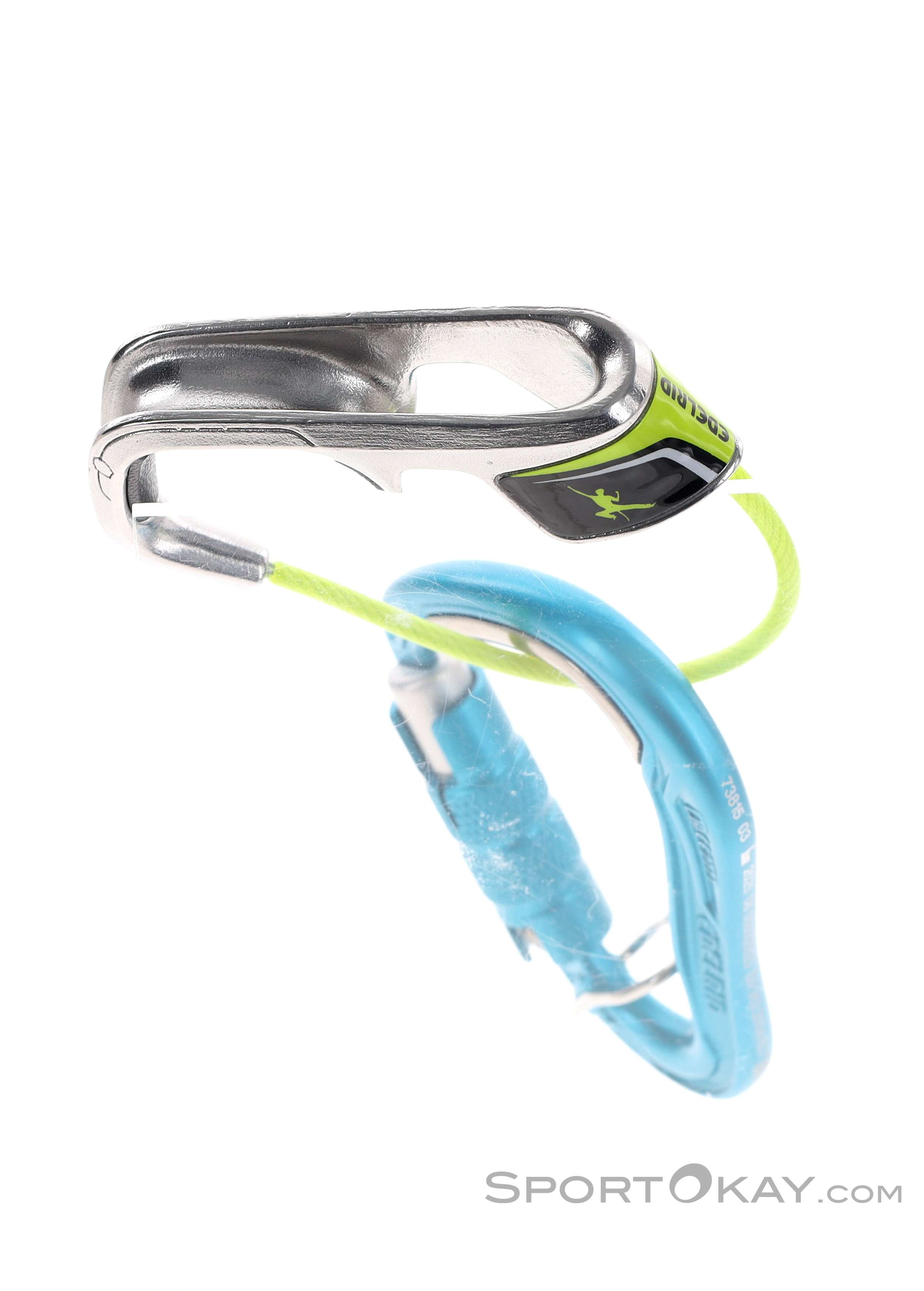 EDELRID Tube Jul2 Zekeringkit – Met HMS Bulletproof Triple Karabijn – Voor Touwen 8,9–11 Mm – Hoge Remwerking