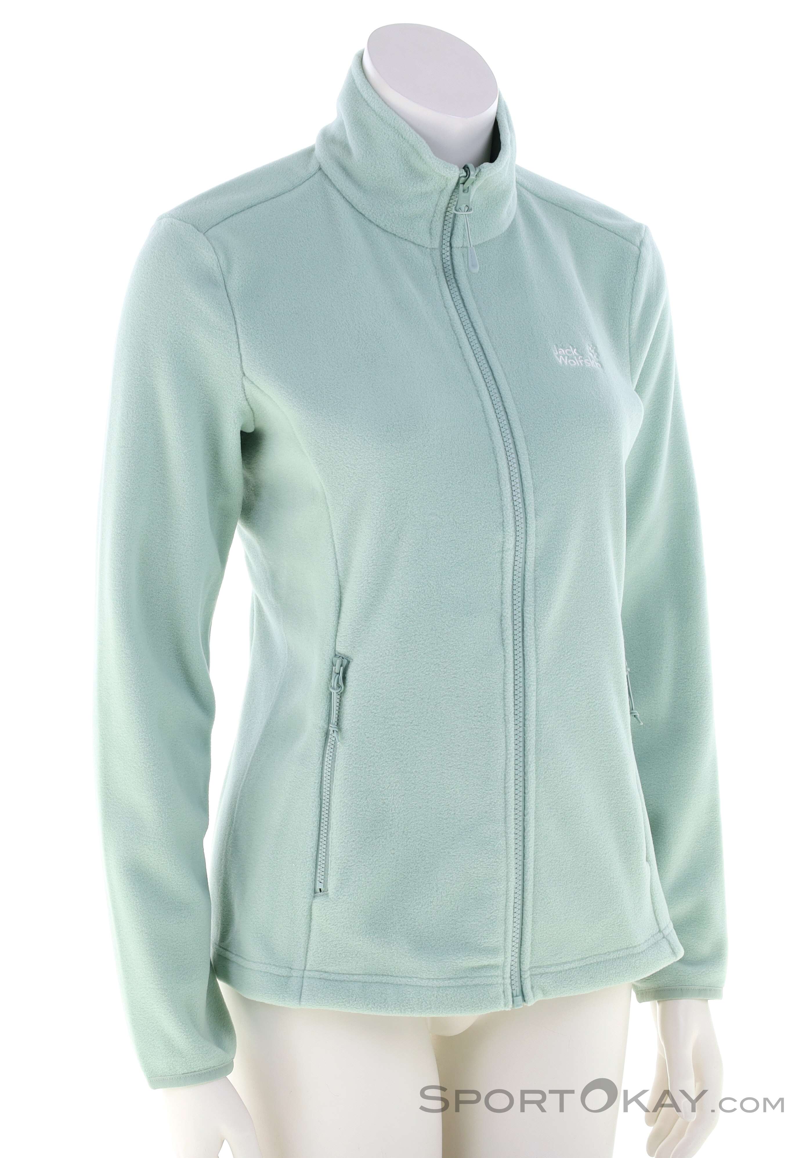 Jack Wolfskin Fleecejacke Damen Grun