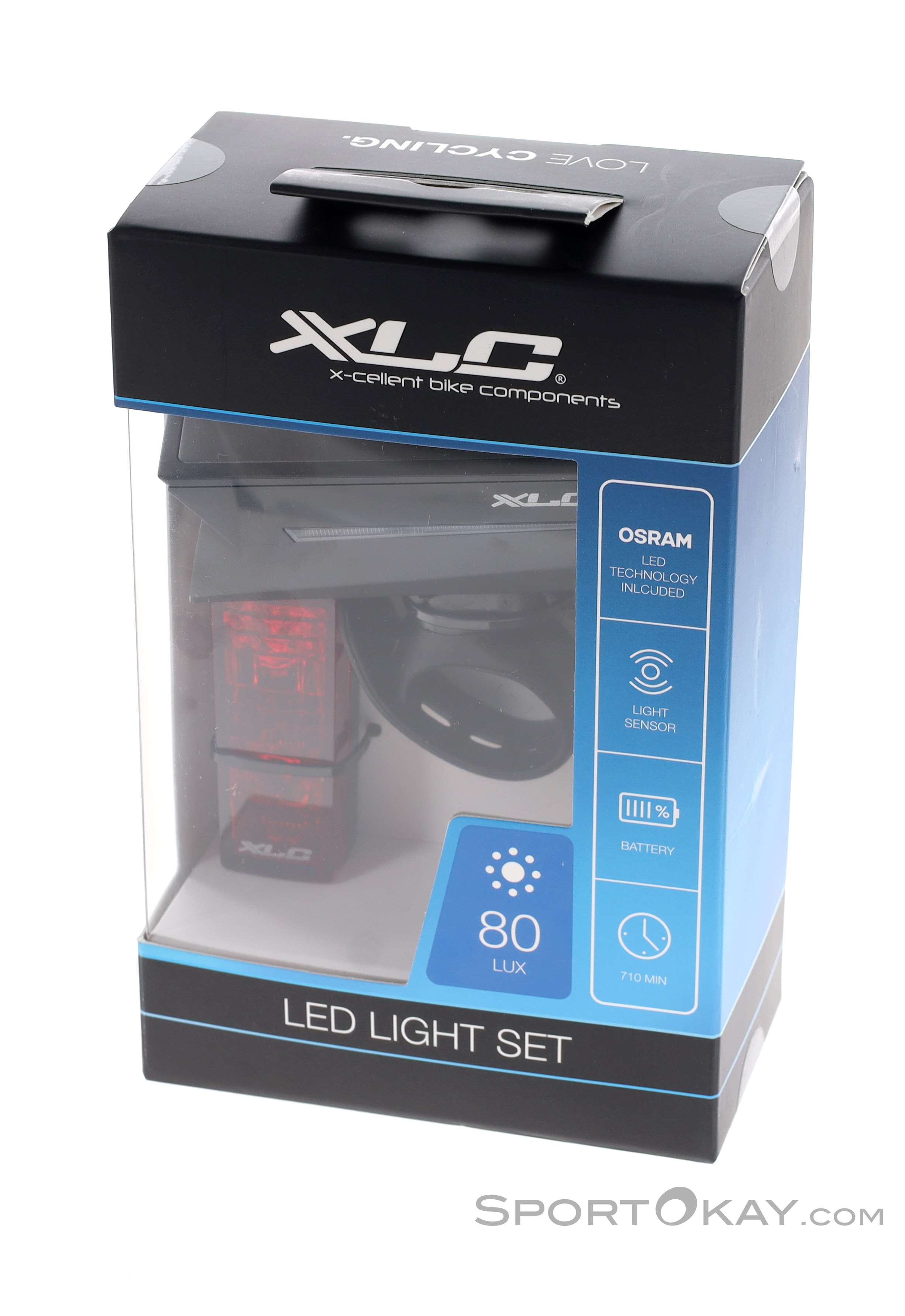 XLC Proxima Pro CL-S25 Bike Light Set - Lights - Accessory - Bike - All