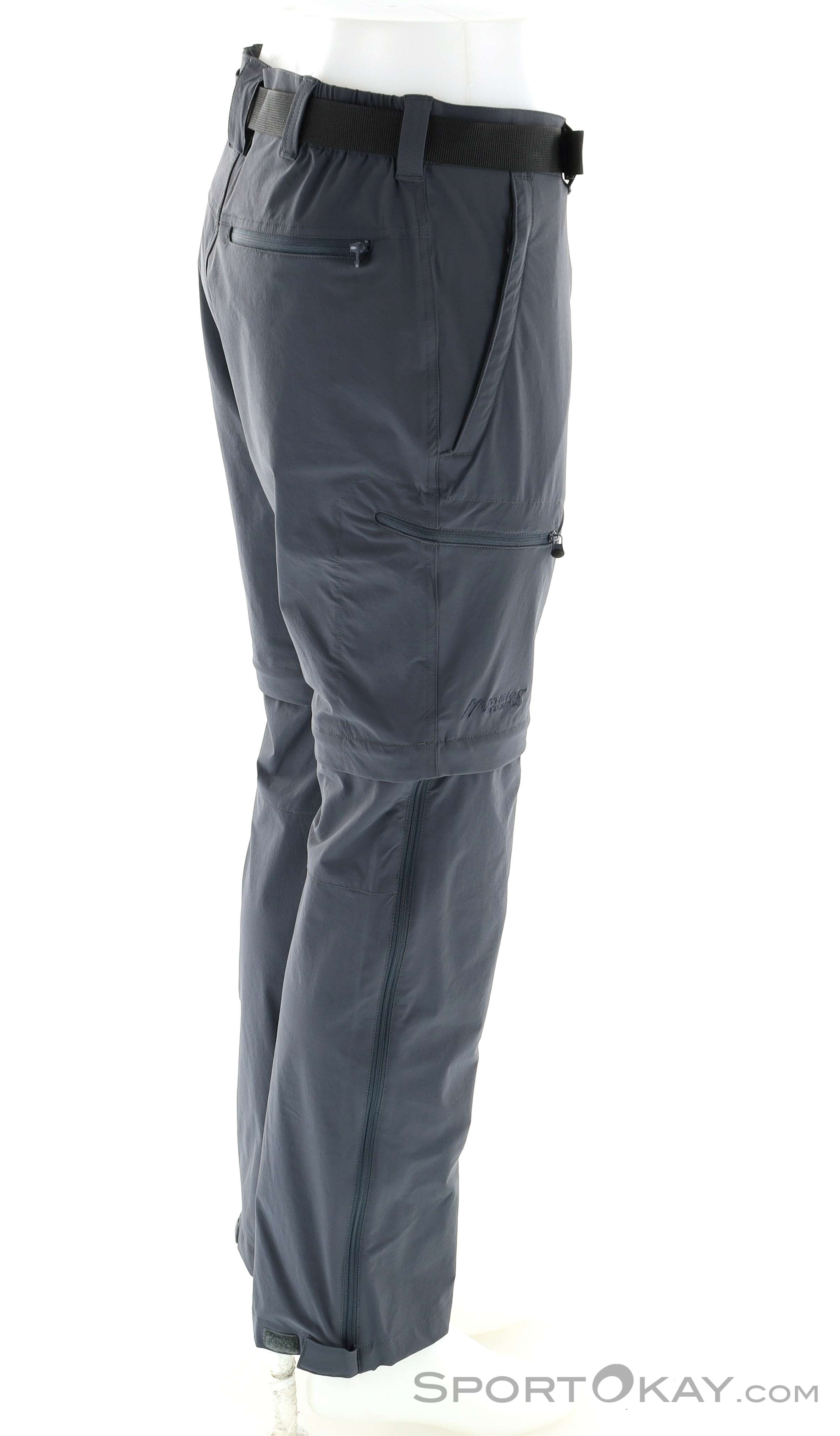 Maier Sports Tajo 2 Zipp - Pantalon De Randonnée Homme Déperlant Et Respirant - Convertible En Bermuda
