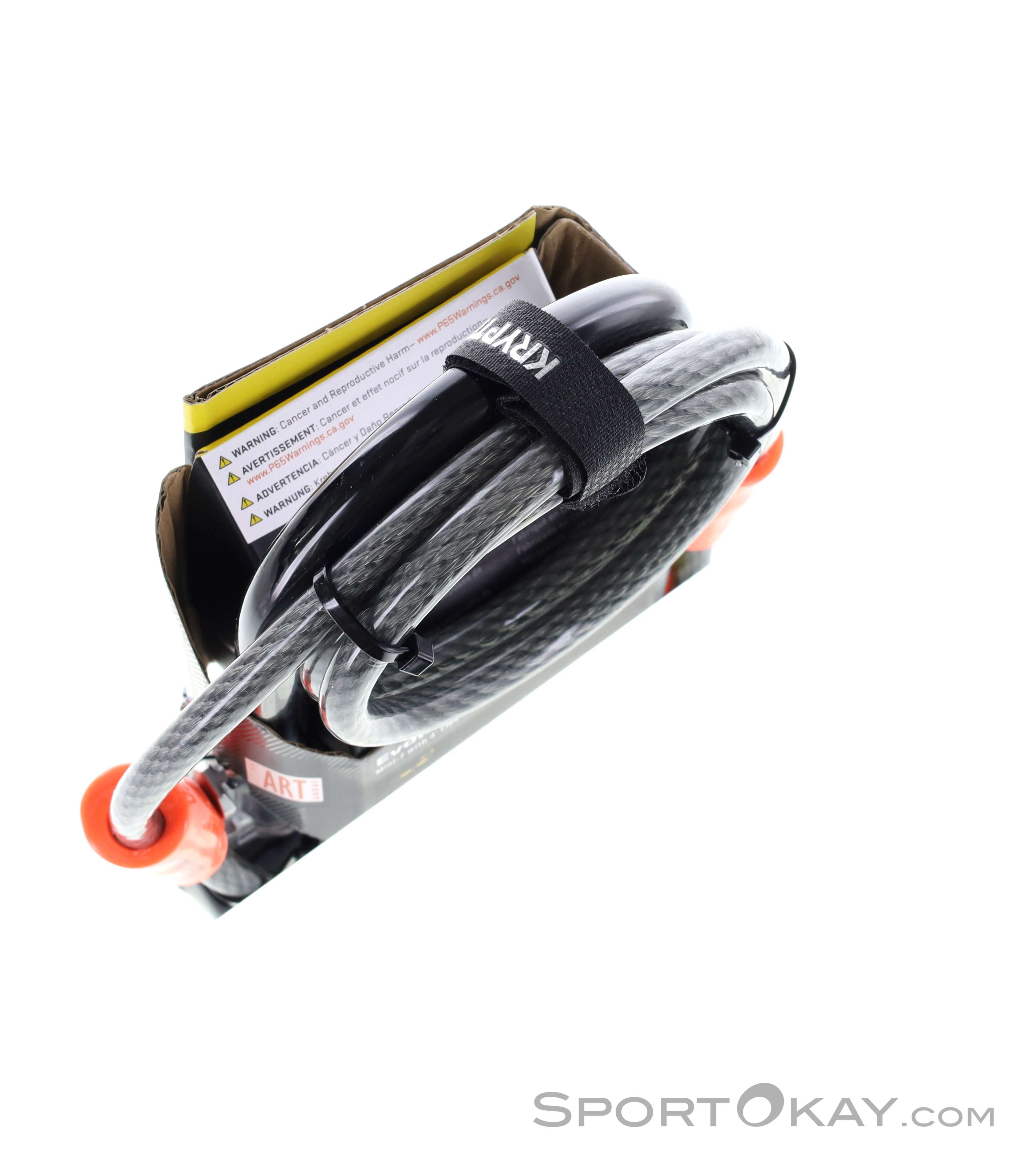 Kryptonite Evolution Mini-7 mit 4' Flexkabel Bike Lock - Bike Lock