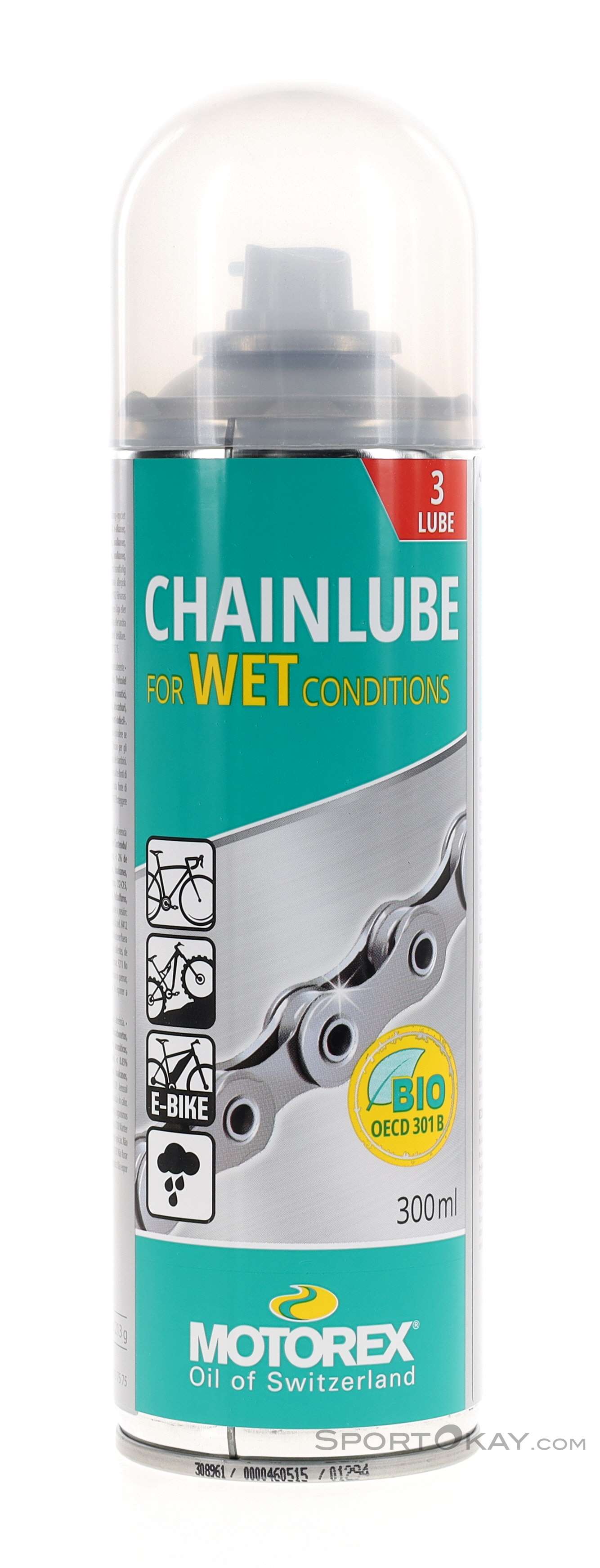 Motorex Wet Protect Chainlube Spray Chain Lubricant - Lubricants ...