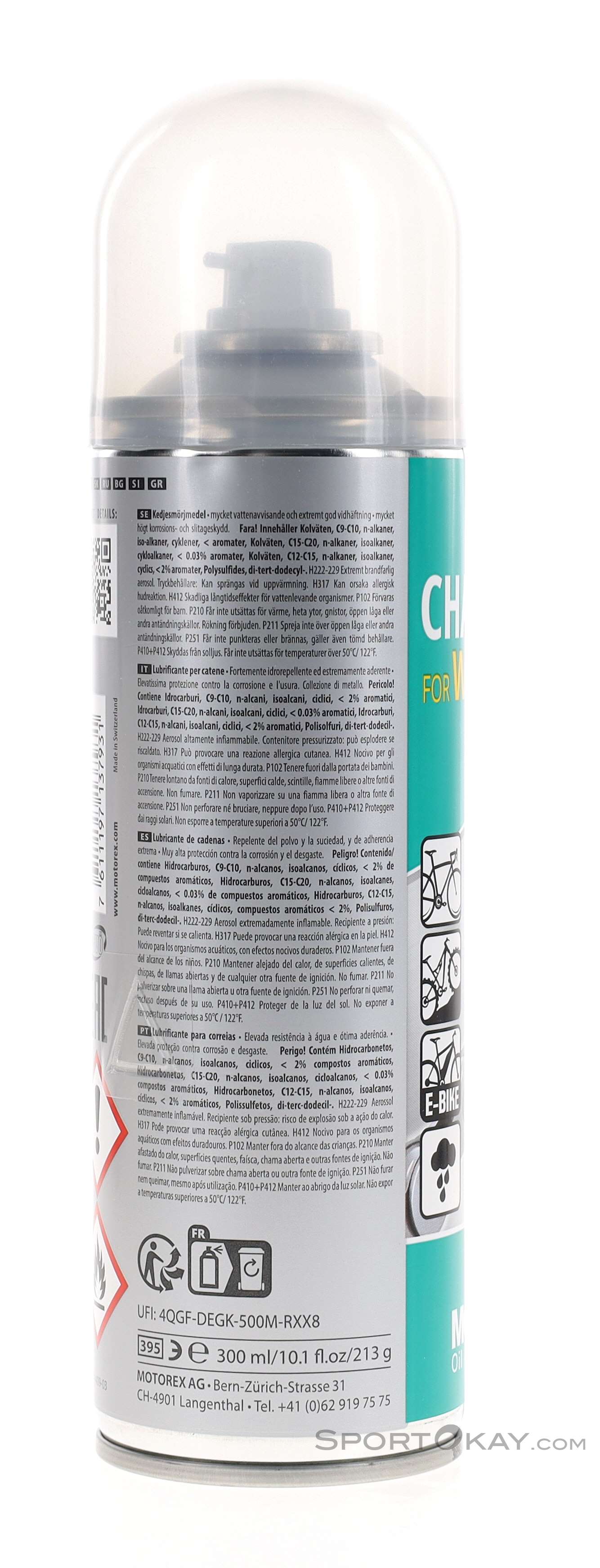 Motorex Wet Protect Chainlube Spray Chain Lubricant - Lubricants ...