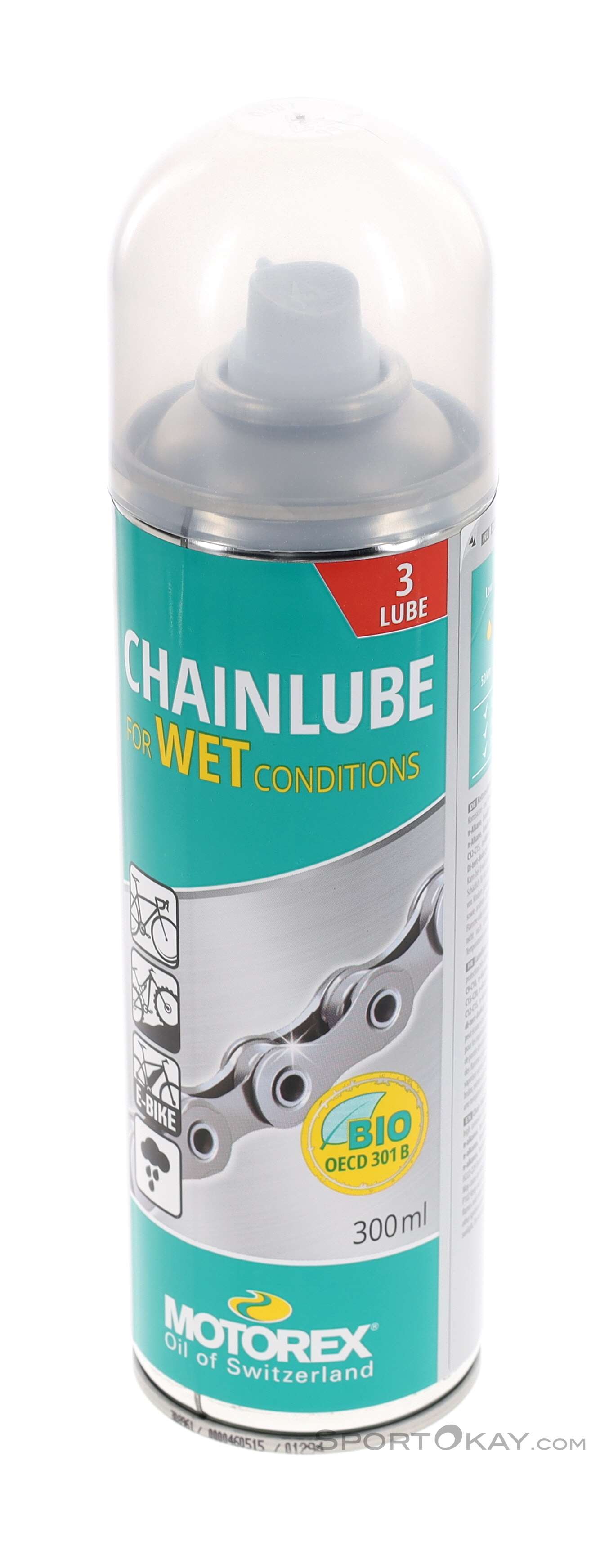 Motorex Wet Protect Chainlube Spray Chain Lubricant - Lubricants ...