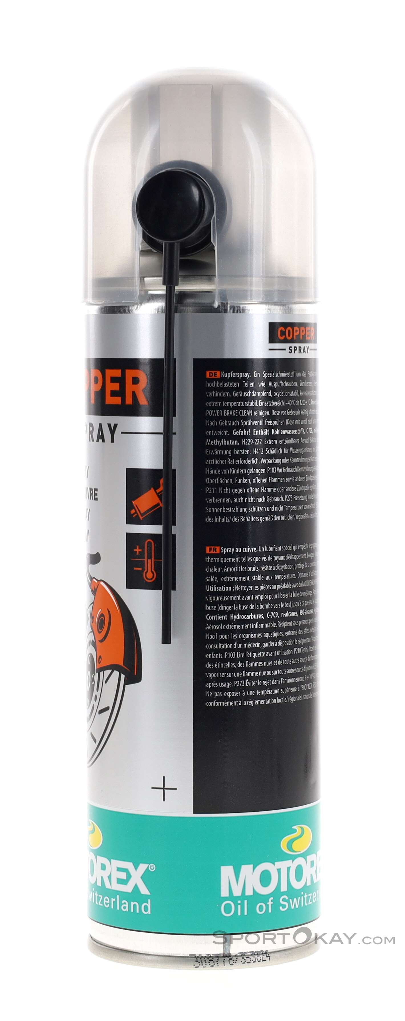 Motorex Copper Spray 300ml Care Spray - Lubricants - Tools & Care ...