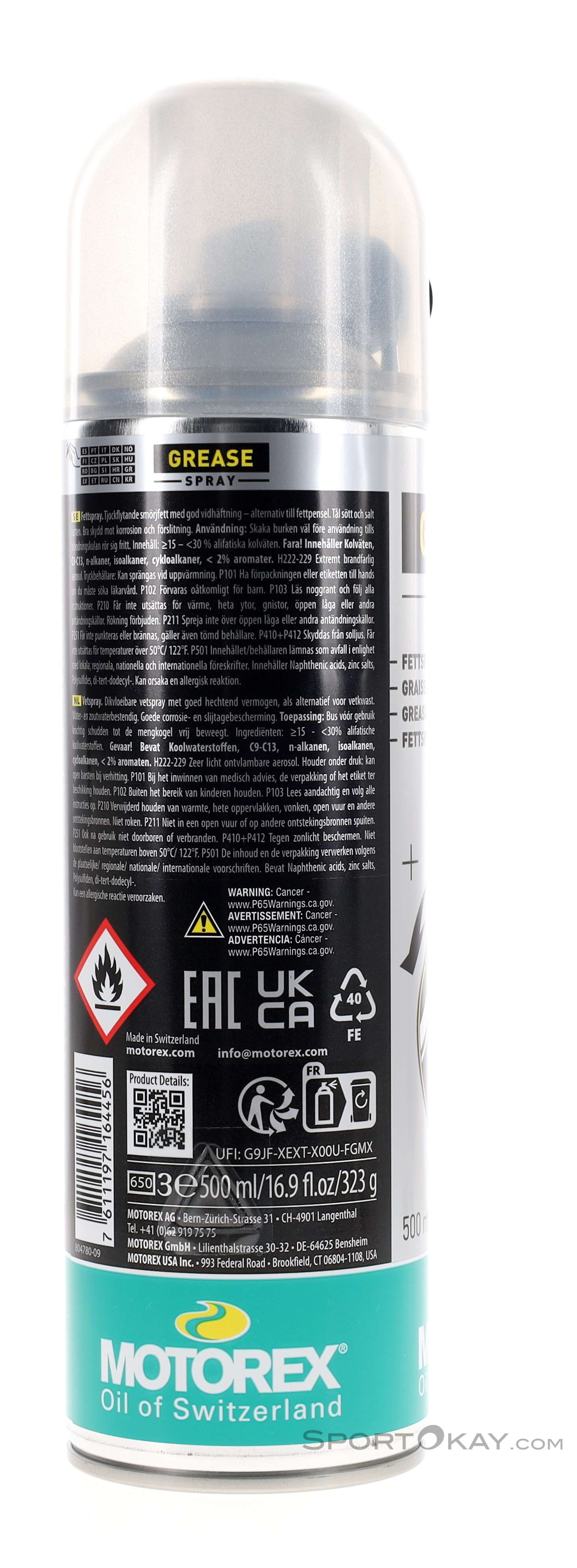 Motorex Grease Spray 500ml Fietsvet - Smeermiddelen - Gereedschap ...