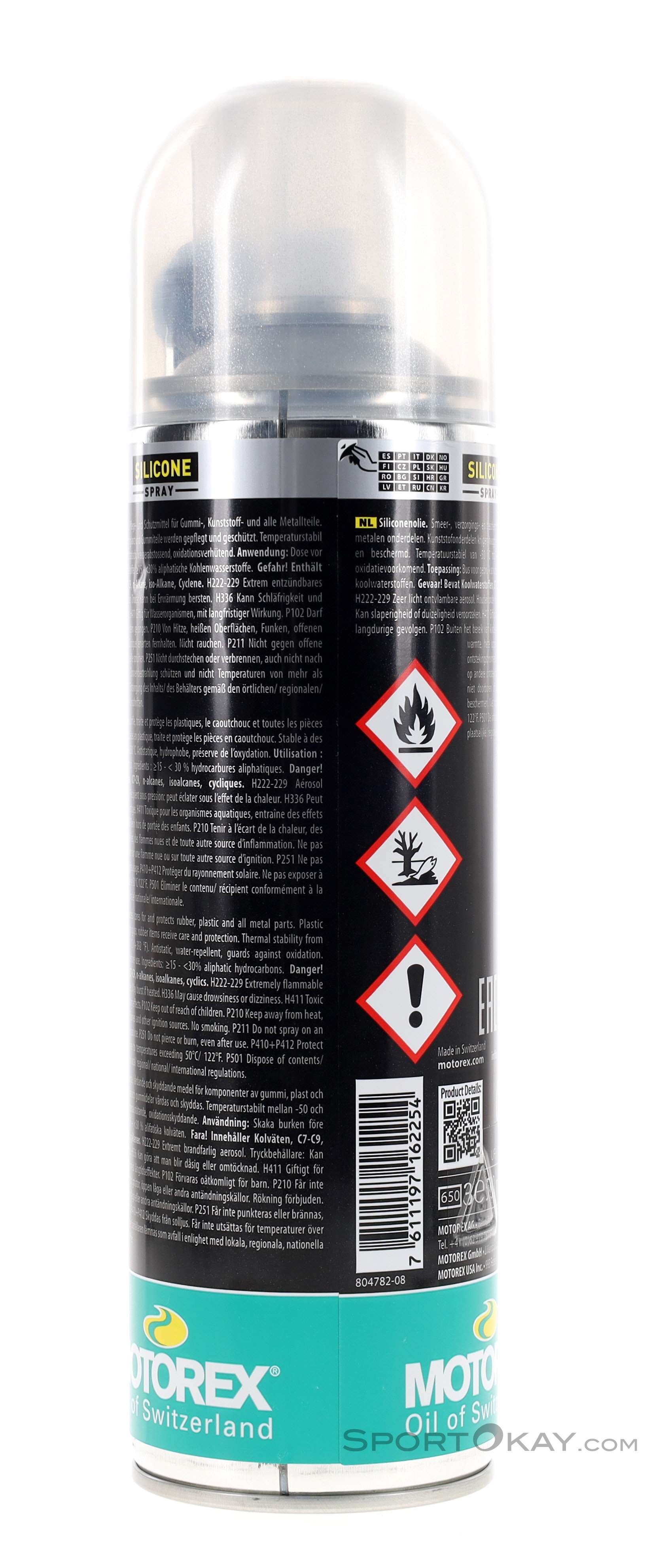 Motorex Silicone Spray 500ml Verzorgingsspray - Reiniging & Verzorging ...